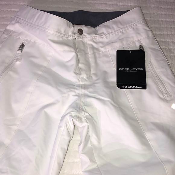 Obermeyer Other - Obermeyer white girls ski pants sz L